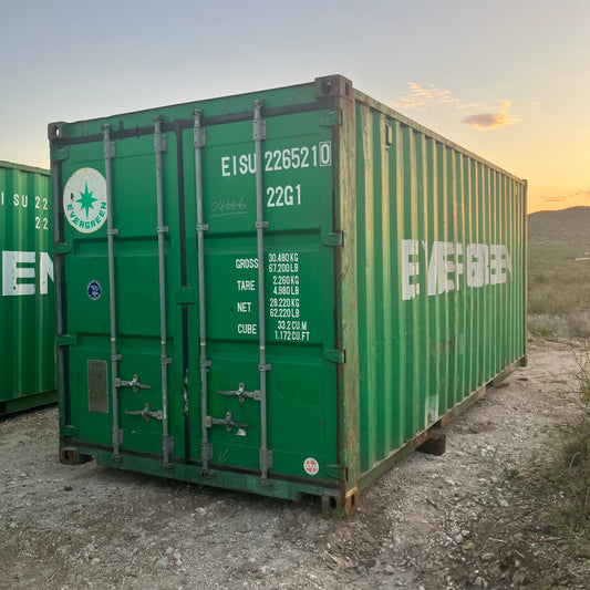 20' Evergreen Shipping Container #2265210
