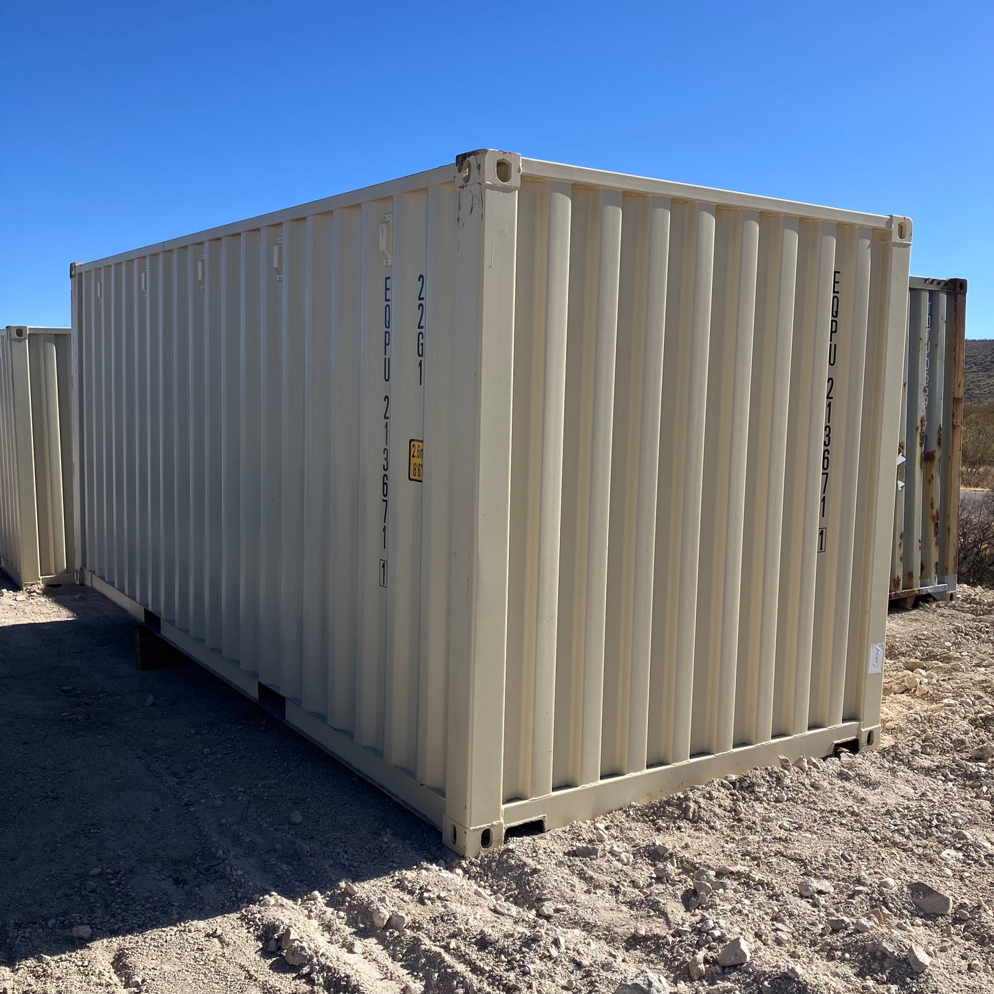 20' One Trip Shipping Container #2136711