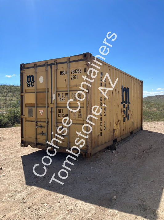 20' MSC Shipping Container #2682550