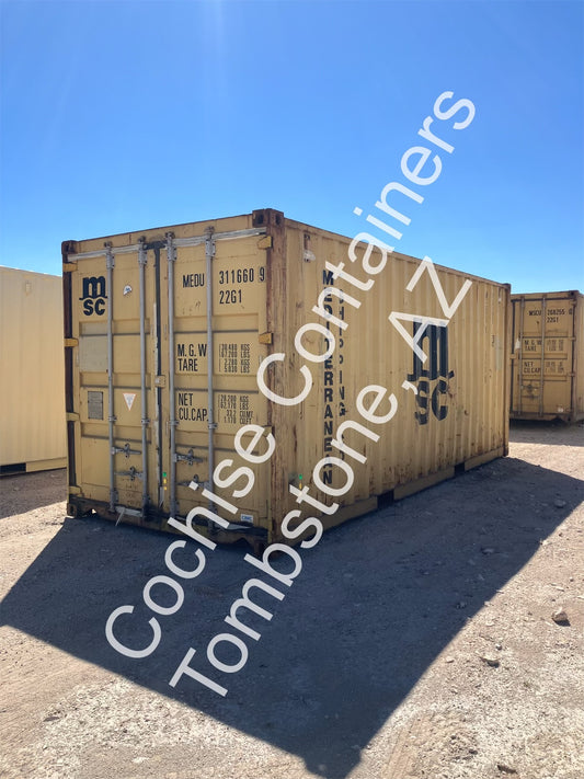 20' MSC Shipping Container #3116609